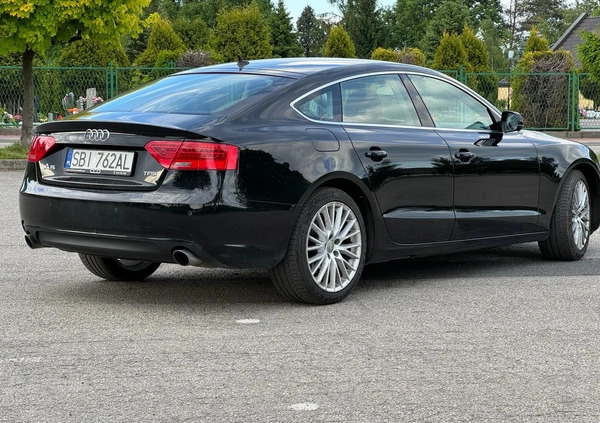 Audi A5 cena 63700 przebieg: 156000, rok produkcji 2016 z Krośniewice małe 79